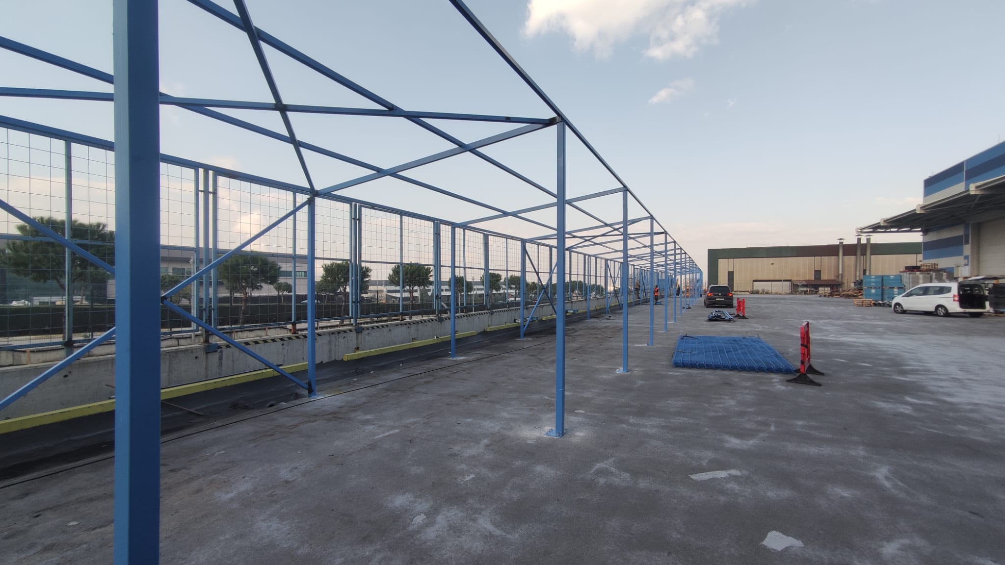 STANDART PROFİL PLASTİK PALET KORUMA ALANLARI